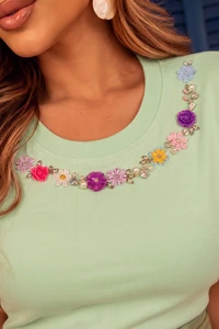 Blusa Bordada Luara