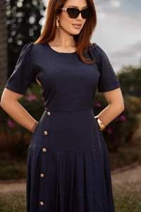 Vestido Botões Eva