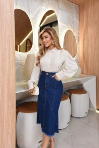 Saia Jeans Safira