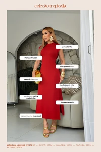 Vestido Malha Adele
