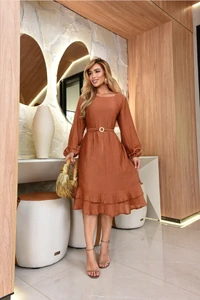 Vestido Babados Tereza