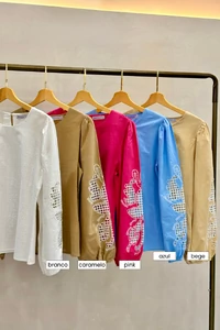 Camisa Bordada Eloá