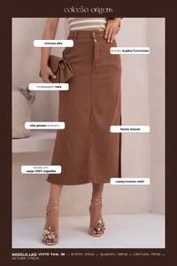 Saia Midi Lola