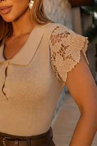 T-shirt Rendada Leticia