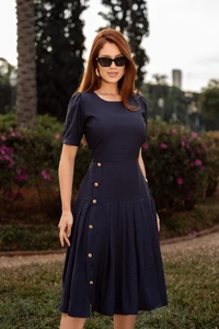 Vestido Botões Eva