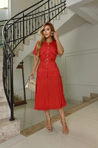 Conjunto Plissado Angelica