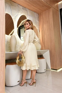 Vestido Babados Tereza