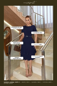 Vestido Plissado Camila