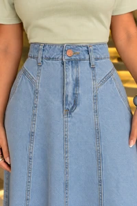 Saia Jeans Milena