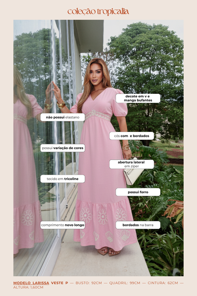 FotoVestido Bordado Fiorella