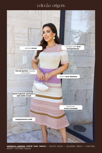 FotoVestido Tricot Luar
