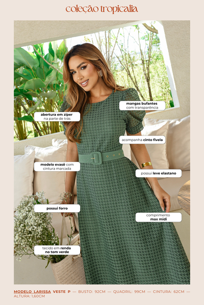 FotoVestido Rendado Rafaela