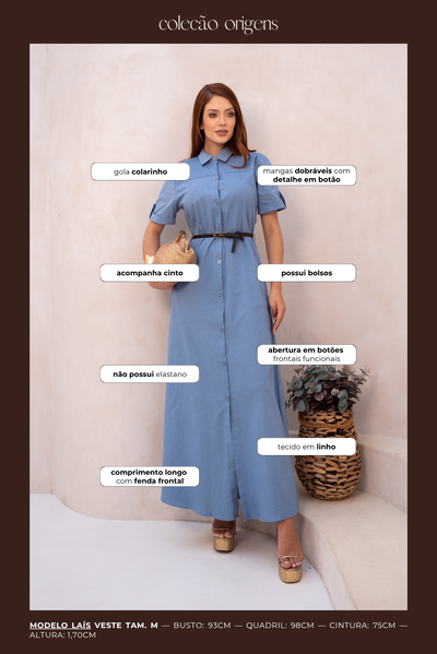 FotoVestido Chemise Kesia
