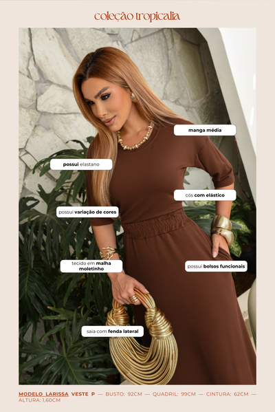 FotoConjunto Malha Tifany