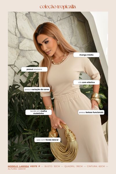 FotoConjunto Malha Tifany