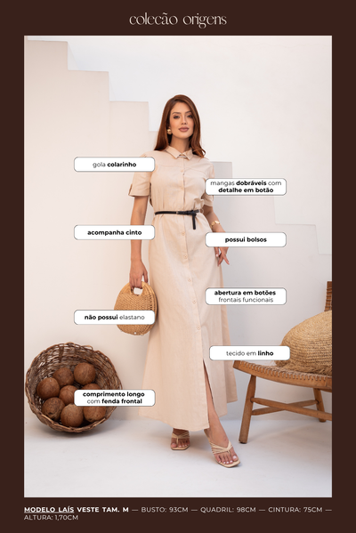 FotoVestido Chemise Kesia