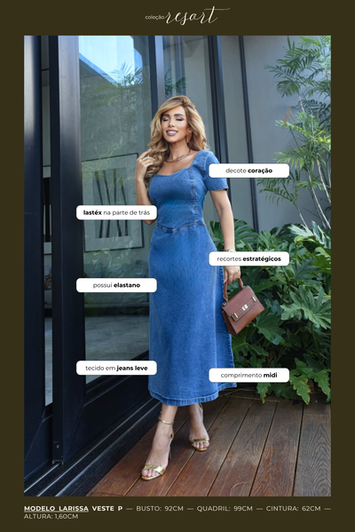 Foto Vestido Jeans Angela