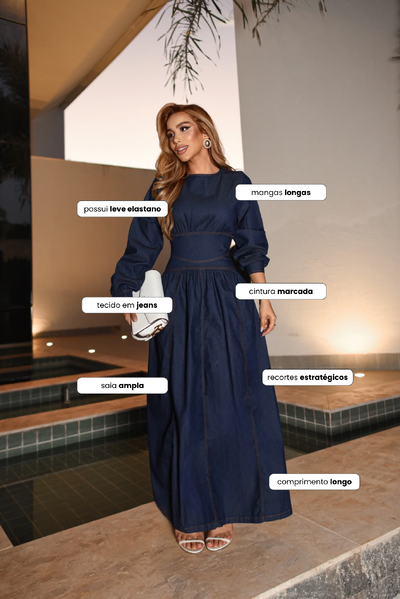 Foto Vestido Jeans Elisa