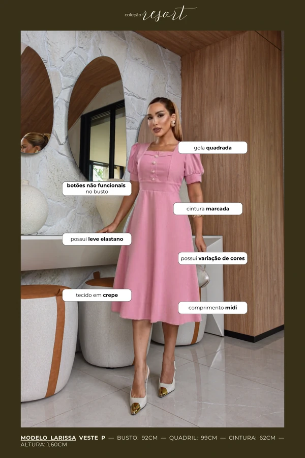 Vestido Boneca Naomi