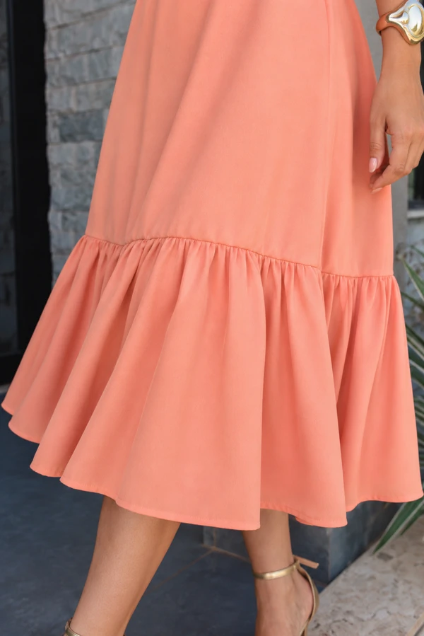 Vestido Babados Estela