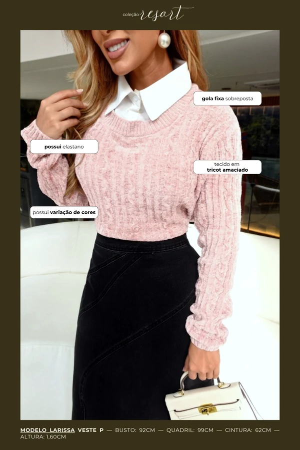 Tricot Gola Alice