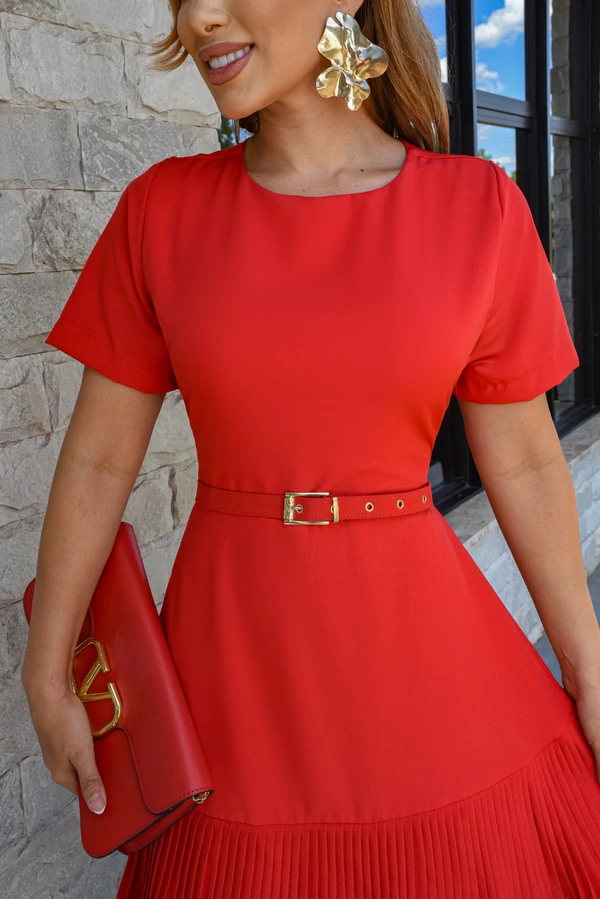 Vestido Plissado Diana