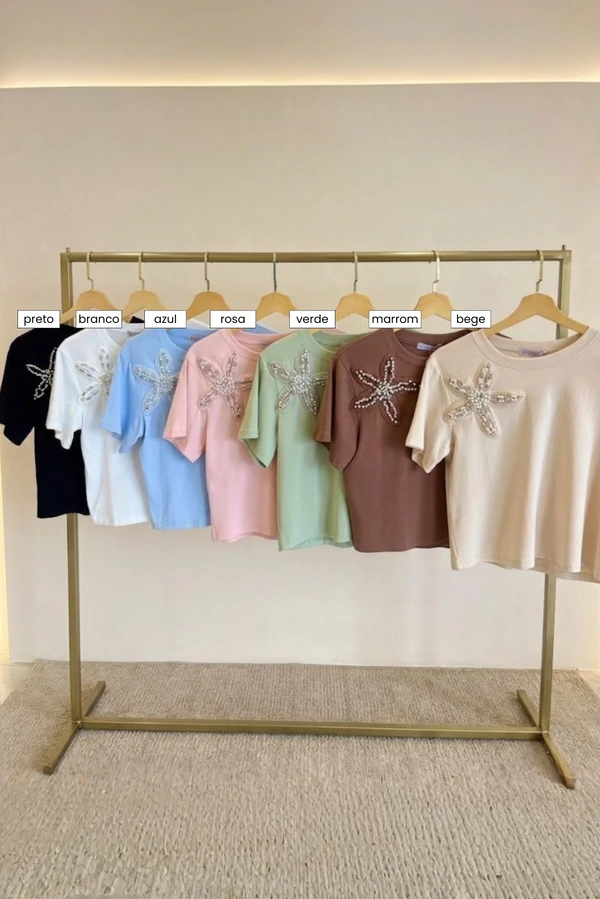 T-shirt Flor Luiza