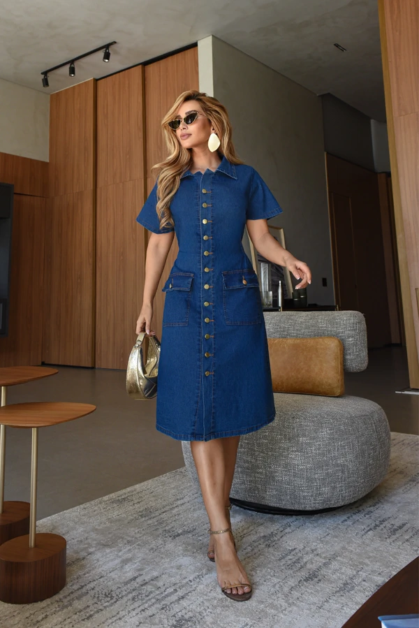 Vestido Jeans Leona