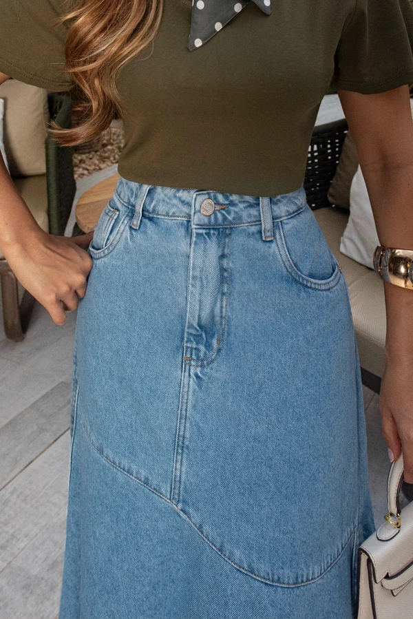 Saia Jeans Mariele