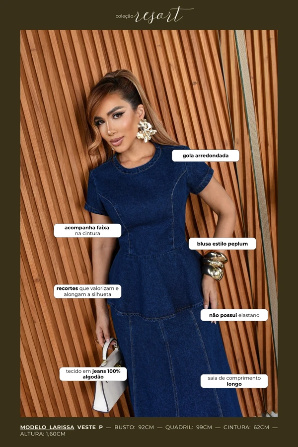 Conjunto Jeans Vivian