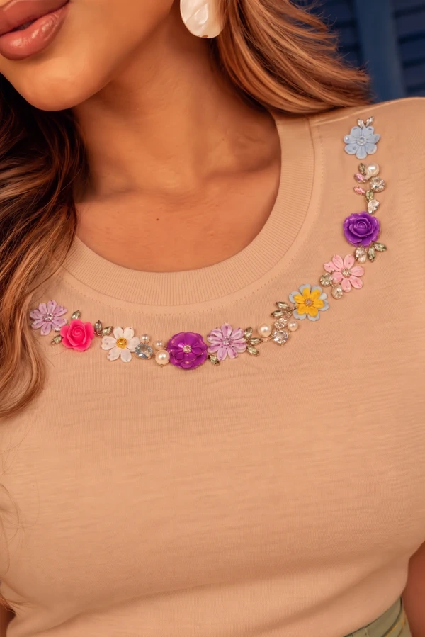 Blusa Bordada Luara
