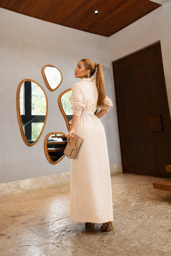 Vestido Camurça Luana