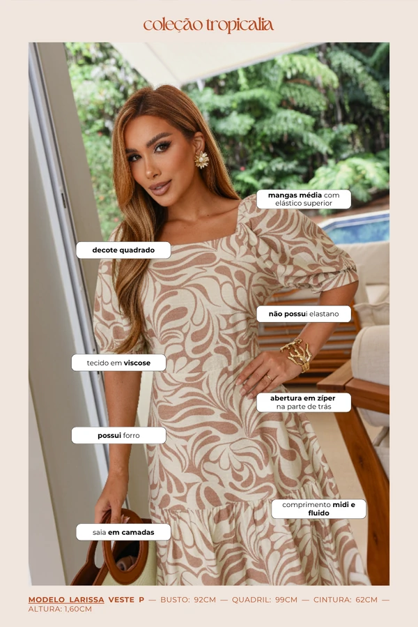 Vestido Midi Verano