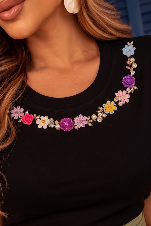 Blusa Bordada Luara