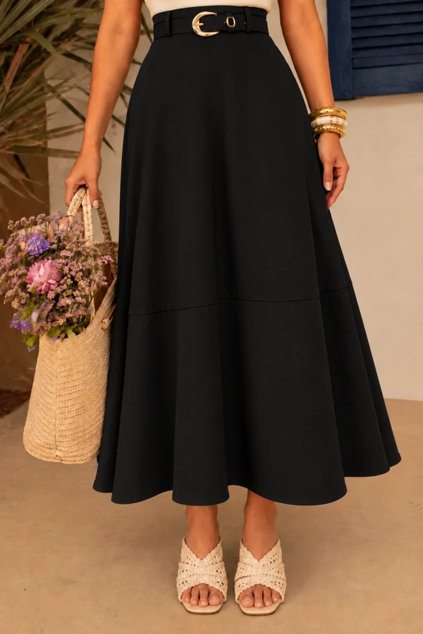 Saia Midi Mariah