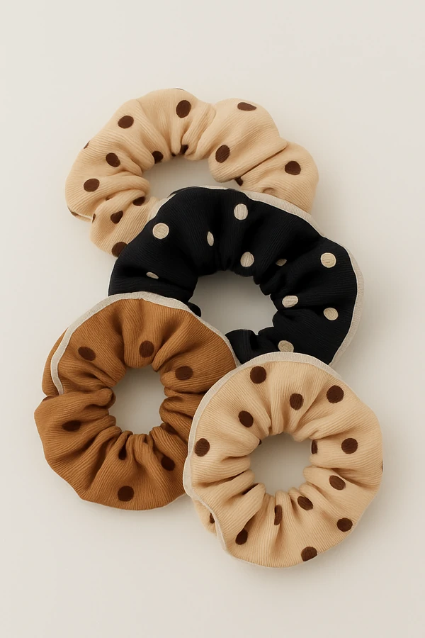 Scrunchie de cabelo - Cores variadas