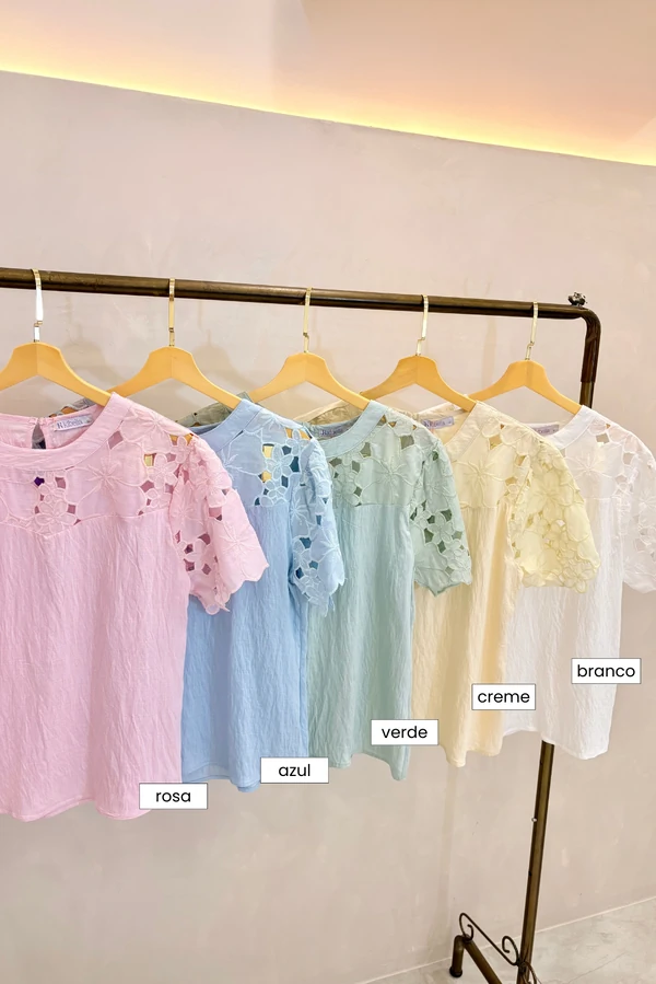 Blusa Bordada Talita