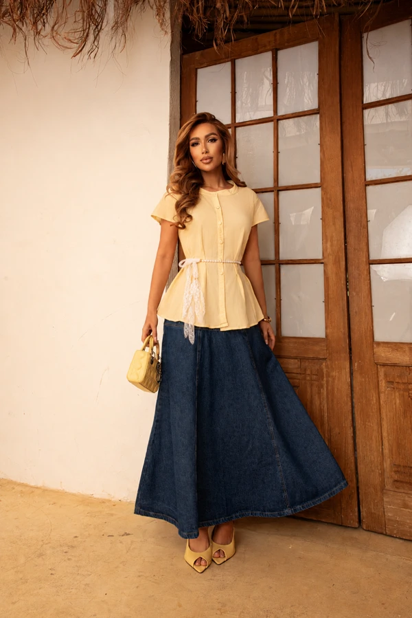 Blusa Linho Camelia
