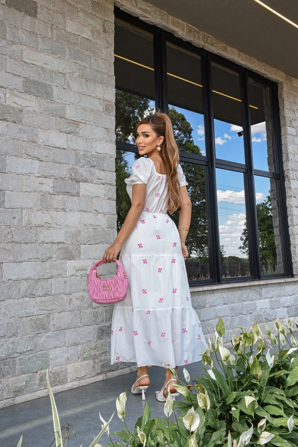 Vestido Bordado Tainá