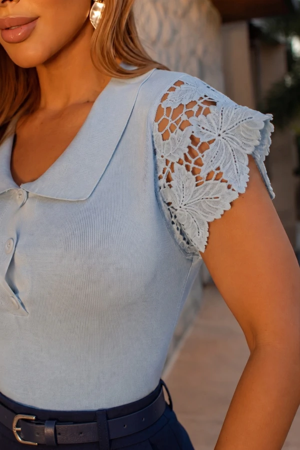 T-shirt Rendada Leticia