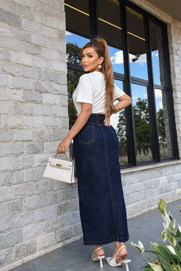 Saia Jeans Celine
