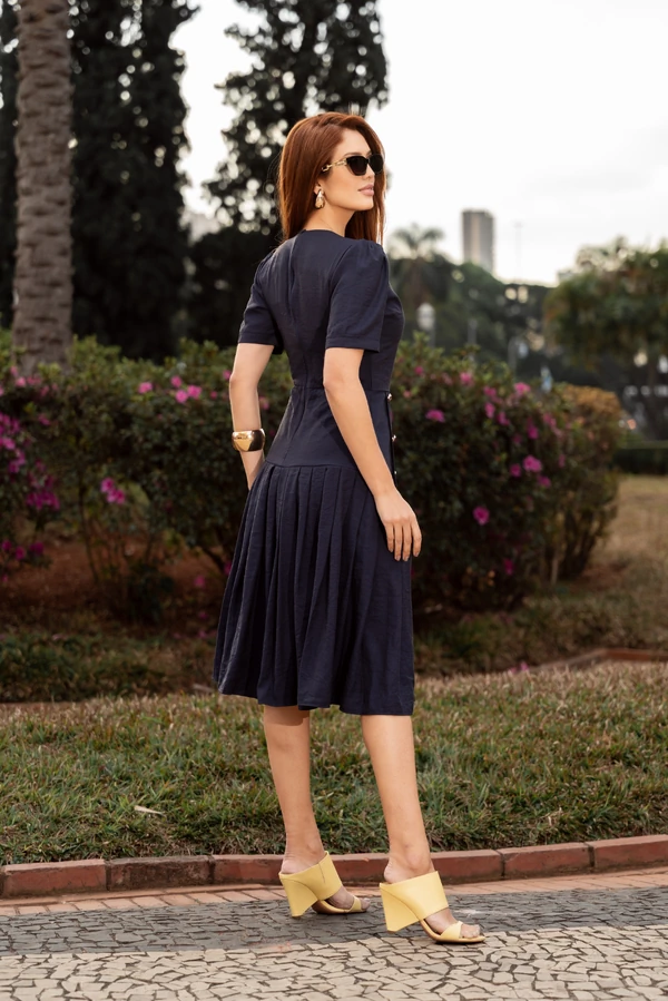 Vestido Botões Eva