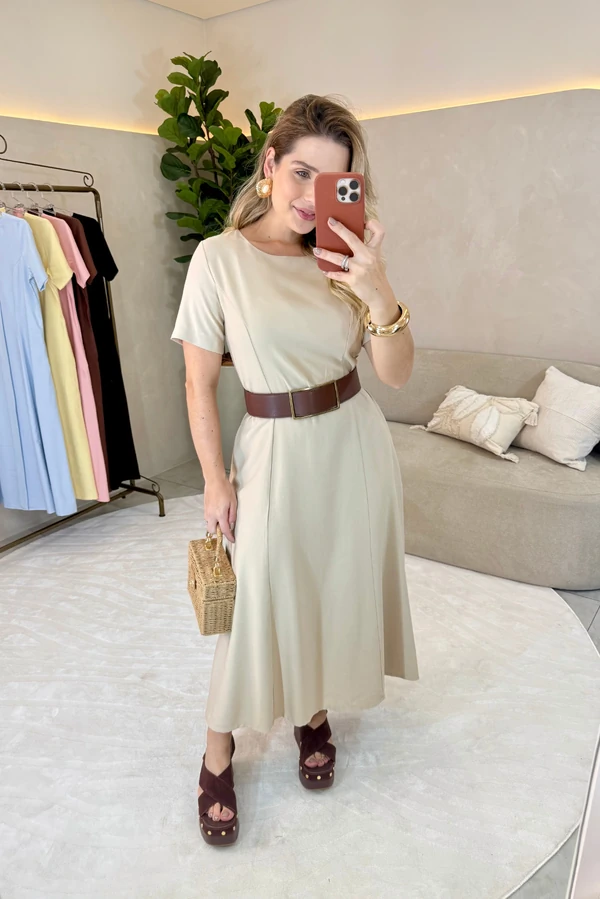 Vest Nicole + Cinto Largo