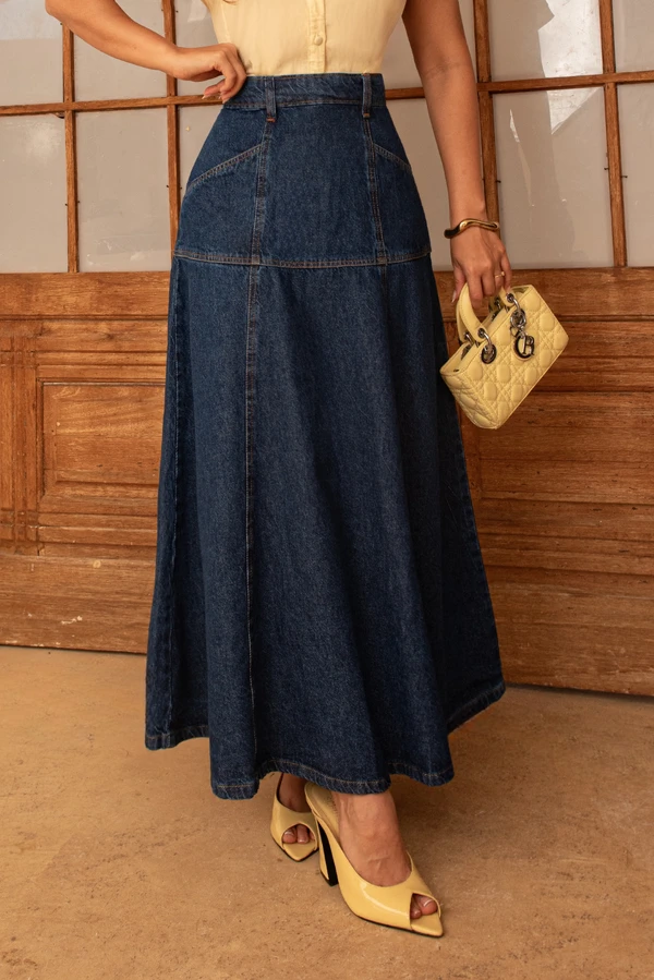 Saia Jeans Lidia