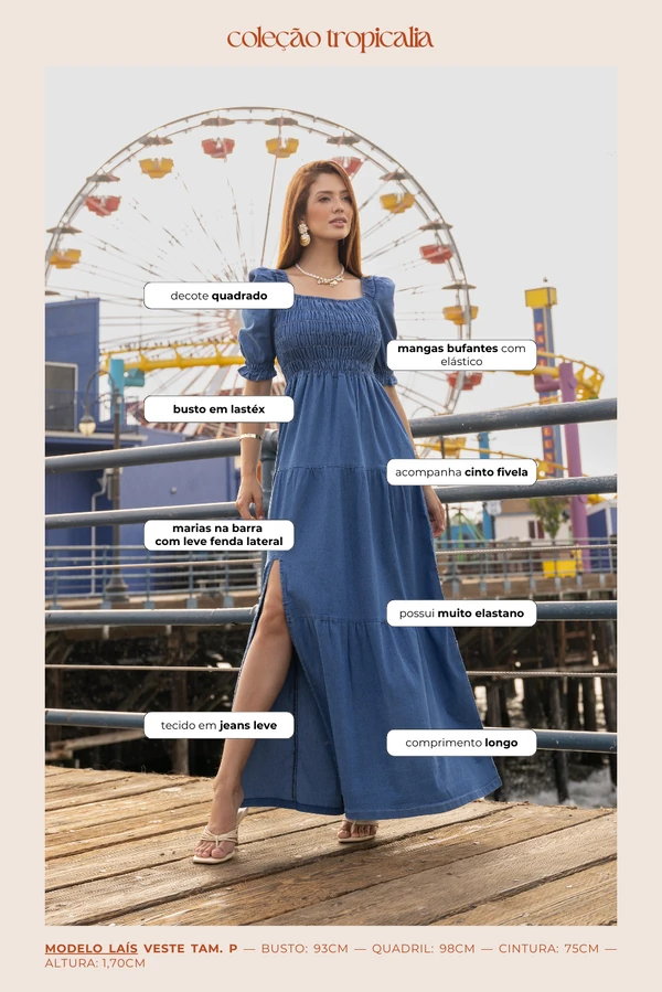 Vestido Jeans Santa Monica