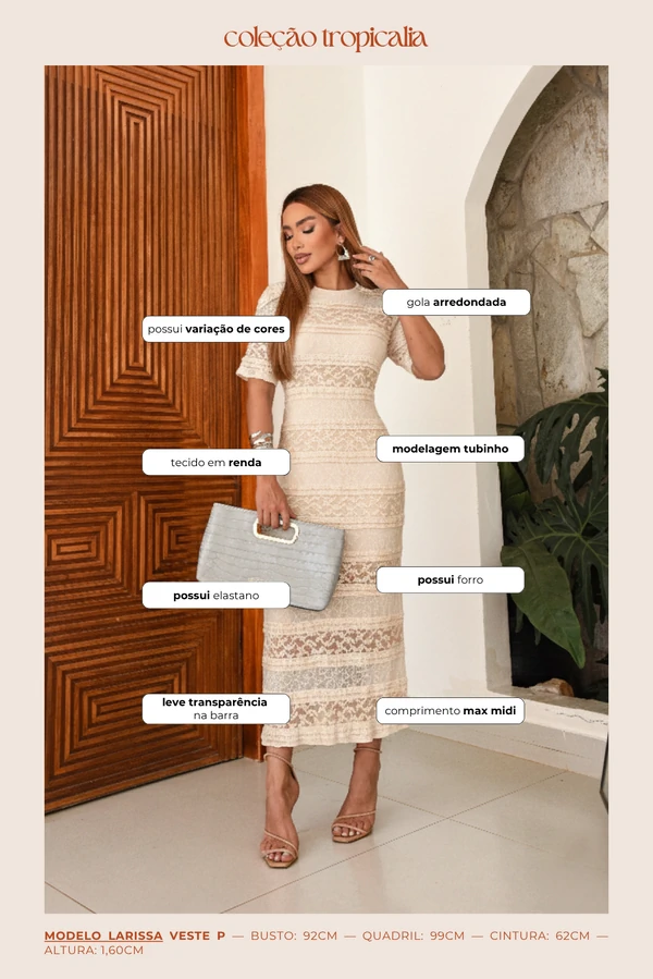 Vestido Renda Siena