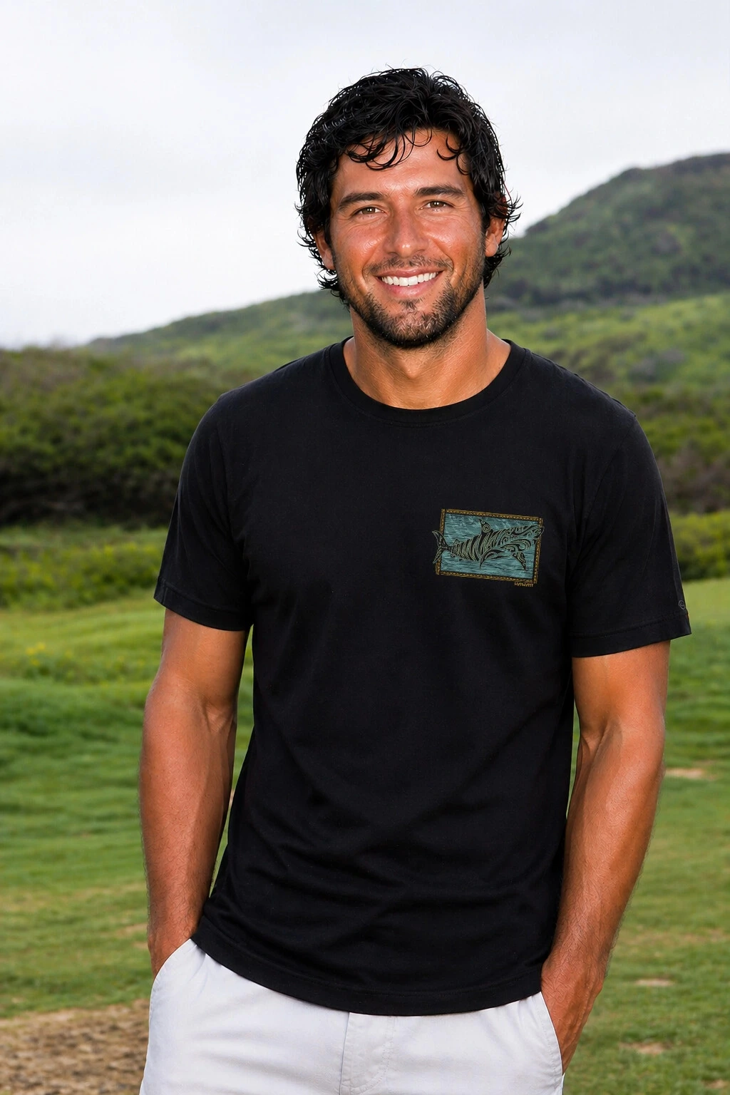Foto Camiseta Surfwear Tribal Tiger Shark