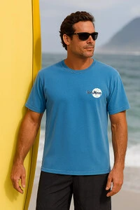 Camiseta Estonada Surfwear Hula Moon