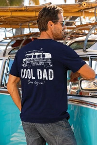Camiseta Estonada Surfwear Dad Marinho