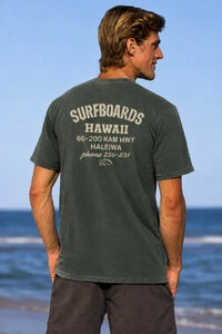 Camiseta Estonada Surfwear Surfboards Hawaii